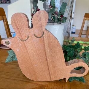 Anthropologie Mouse Wooden Charcuterie Board